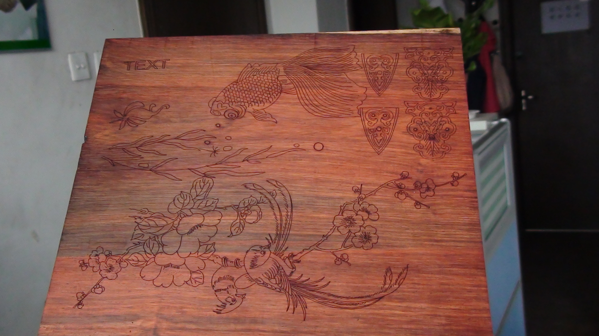 紅木嵌銀激光雕刻機(jī)JQ9060