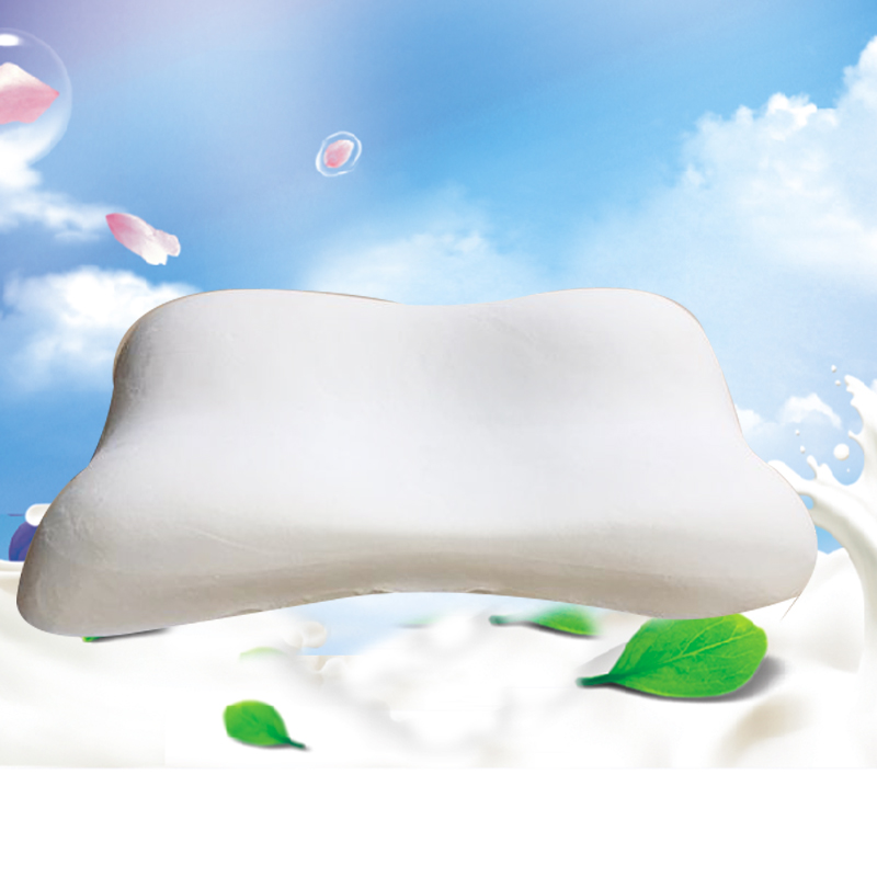 批發(fā) 蝶形護(hù)頸記憶枕 記憶綿護(hù)頸枕 男款記憶枕 親水綿枕頭