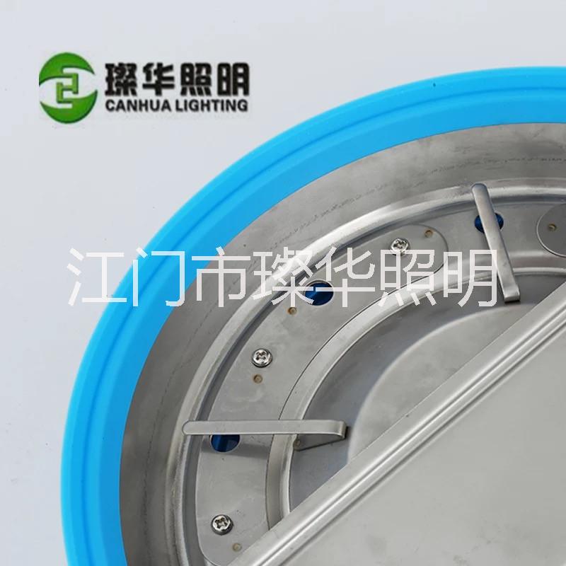 璨華照明 SK-SDD10、LED泳池壁燈 七彩防水 水底燈水池?zé)羲聼魝?cè)壁燈9W12W24W.304不銹鋼