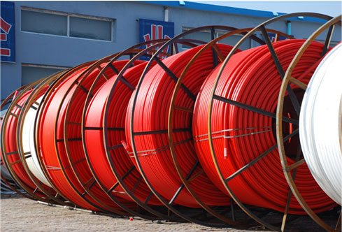 瘋狂的 PE硅芯管40管材