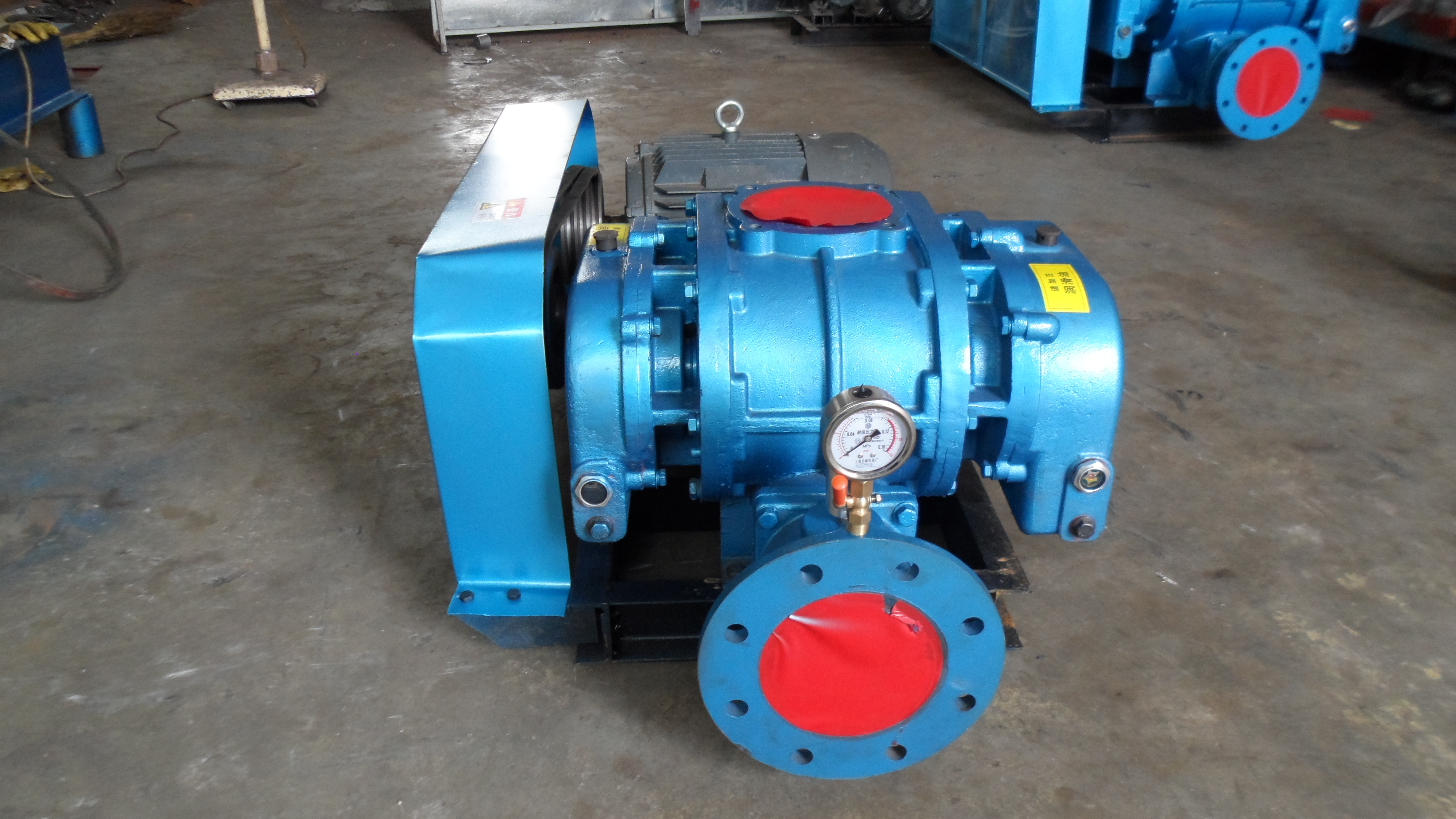 利建羅茨真空泵羅茨鼓風機利建兩葉羅茨鼓風機價格100A