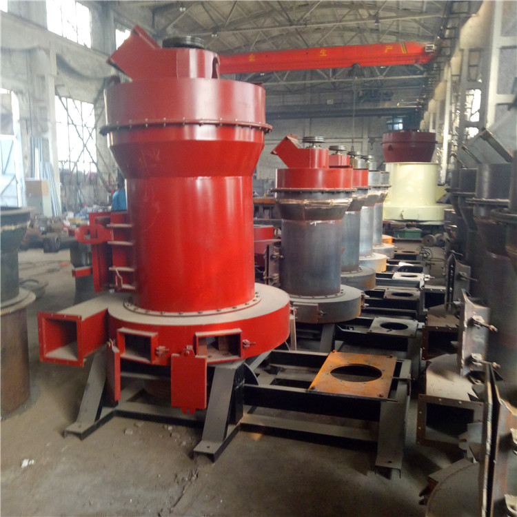 雷蒙磨 占地面積小 成套性強 出料粒度小且均勻 耐磨性高