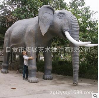 主題公園 體驗館 仿真大象 仿真動物 機械動物 仿真動物廠家批發(fā)