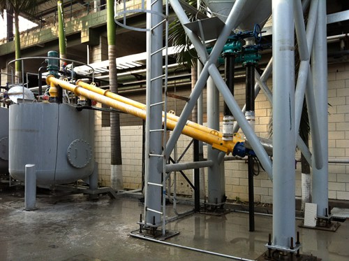 ST-30石灰料倉，污泥料倉，石灰投加裝置