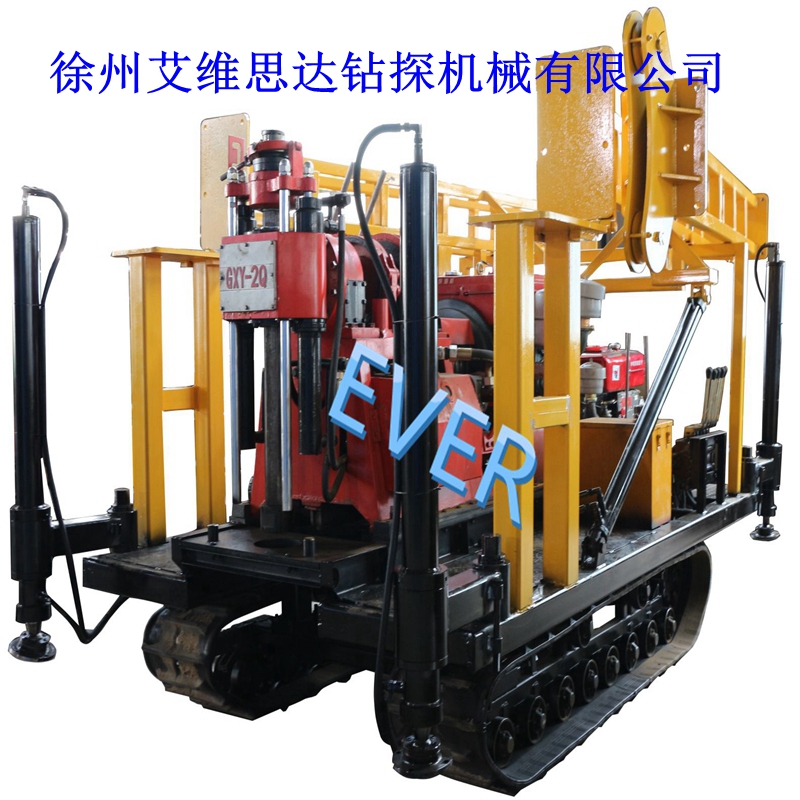 熱賣推薦勘探鉆機 巖心鉆機開孔直徑300mm 地質(zhì)勘探鉆機 水型水井鉆機