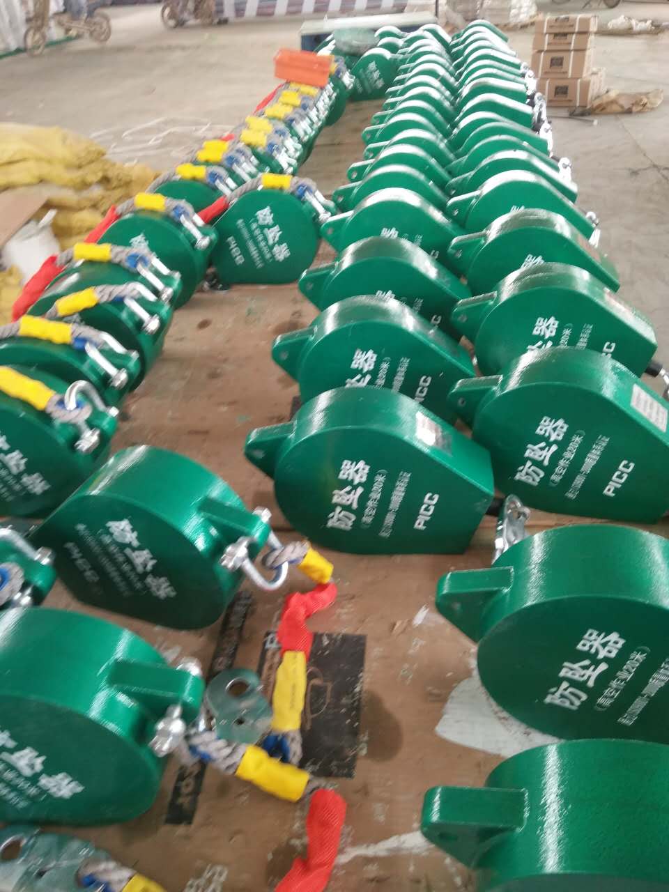 高空作業(yè)防墜器 40M防墜器 鋼索滑動(dòng)防墜器