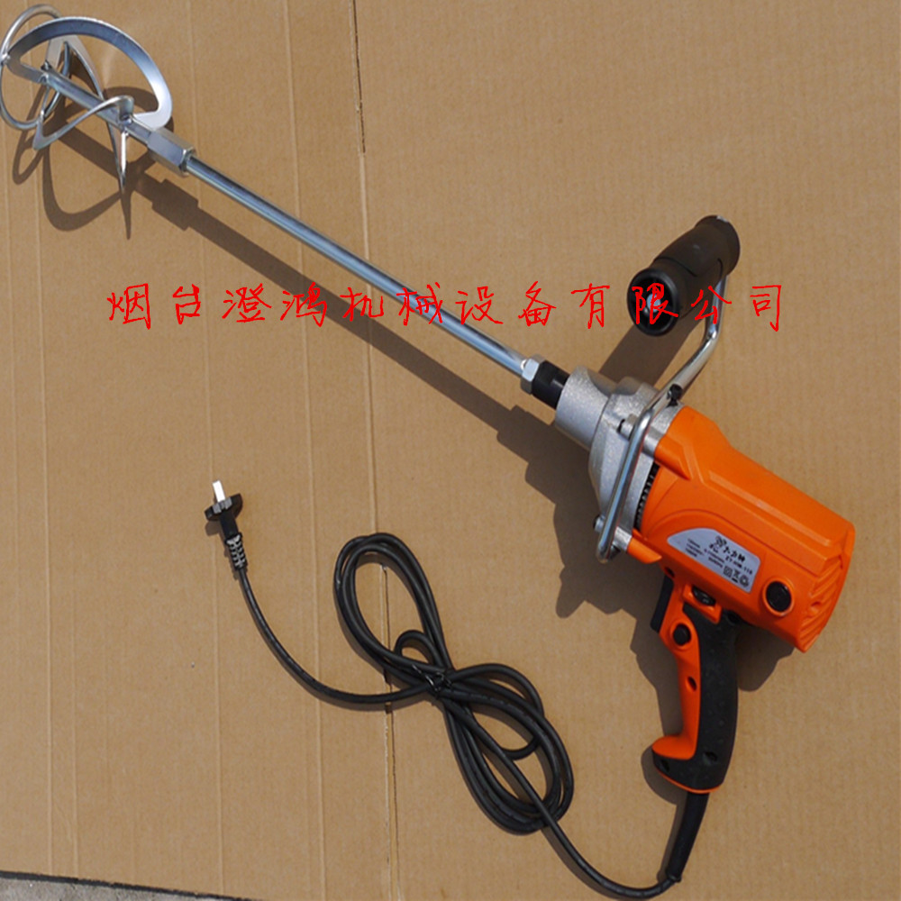 廠家銷大功率攪拌機(jī) 涂料油墨分散器 水泥漿膩?zhàn)臃蹟嚢杵?可調(diào)速 手提式攪拌機(jī)