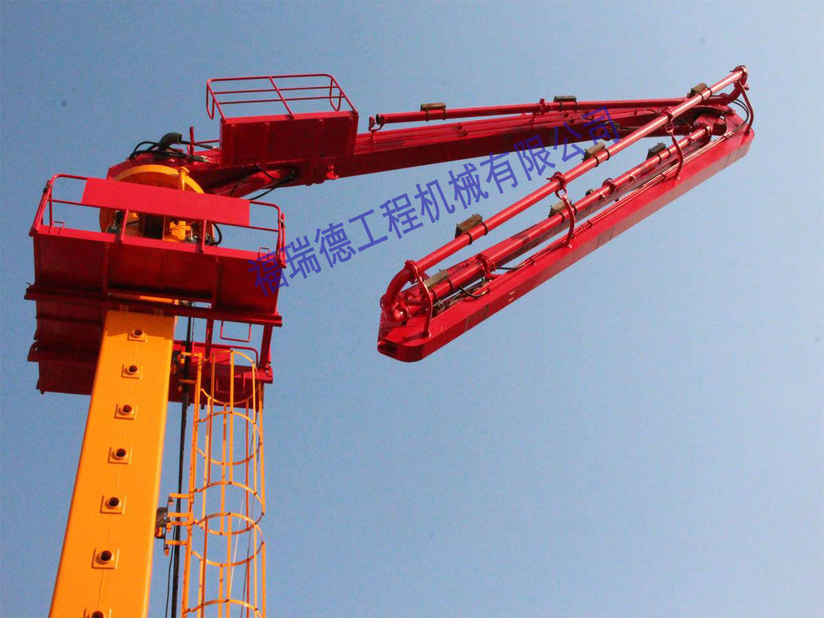 手動15米混凝土布料機及配件  建筑工地用 手動塔式布料機