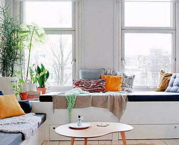 想要臥室舒服，飄窗少不了