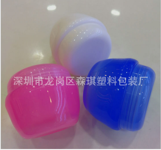 工廠熱銷 50克PP蘑菇形膏霜瓶面霜瓶分裝瓶 藥膏盒 塑料化妝品包