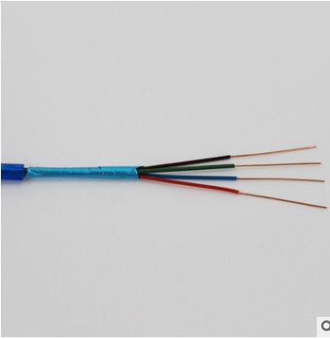 室內(nèi)4芯防水100米通訊電話線 無(wú)氧銅0.4線芯電話通訊綜合布線 四芯電話線無(wú)氧銅0.4