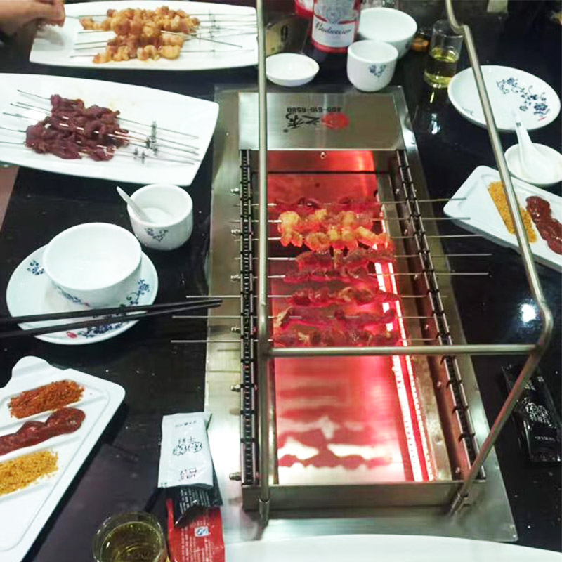 食之秀全自動翻轉(zhuǎn)電烤爐 很久以前同款自動電烤爐