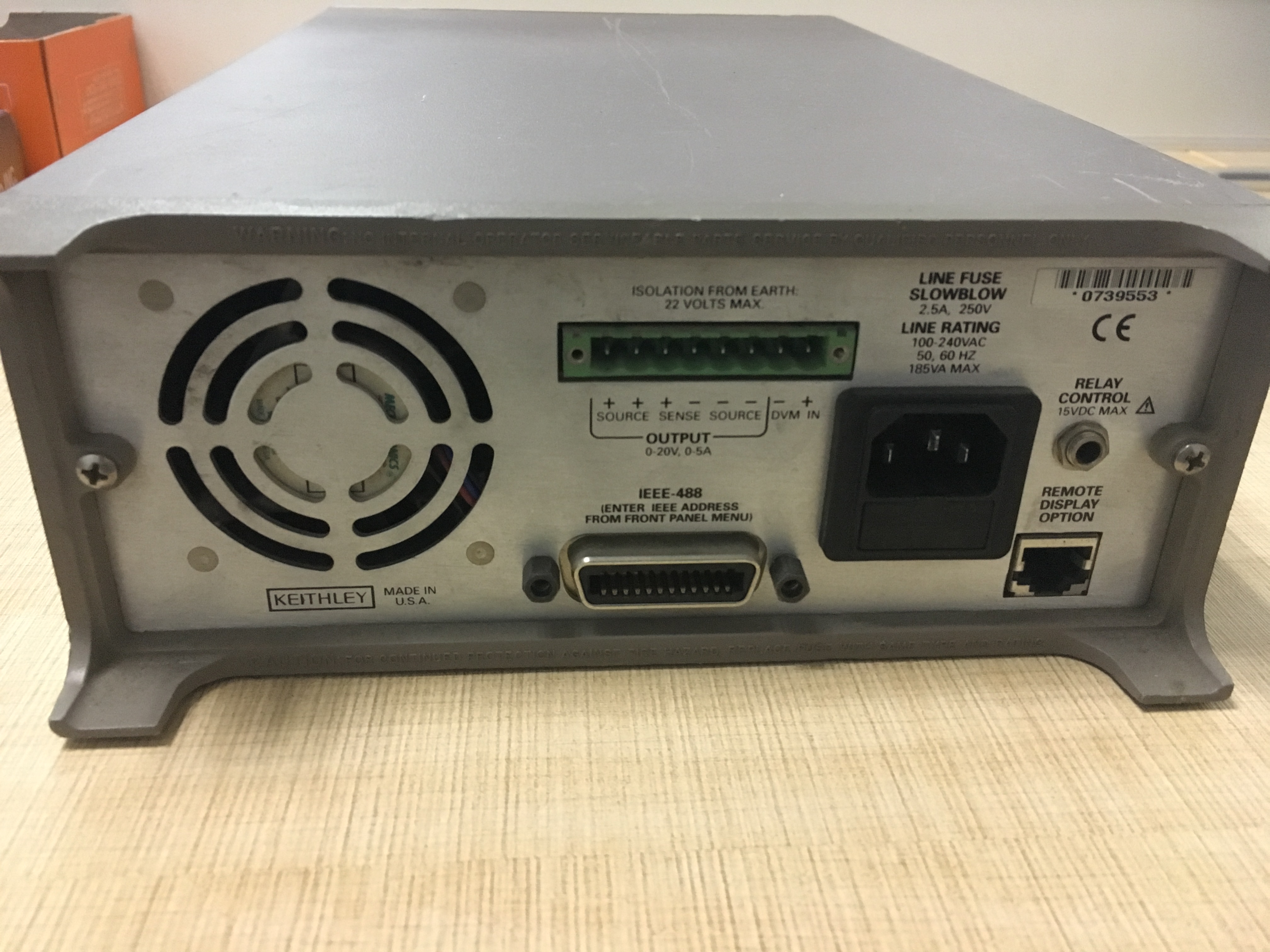 通訊電源 KEITHLEY2303吉時利2303測試電源