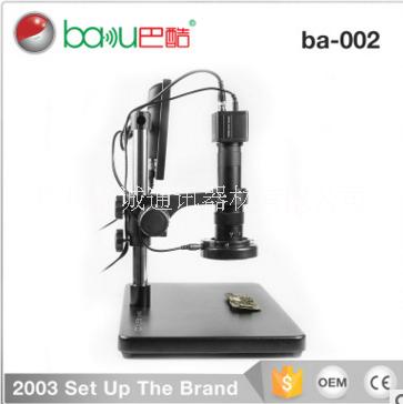 巴酷BA-002視頻電子手機(jī)主板維修顯微鏡VGA視頻可以倒置珠寶鑒定 巴酷BA-002視頻電子主板維修 巴酷BK-002