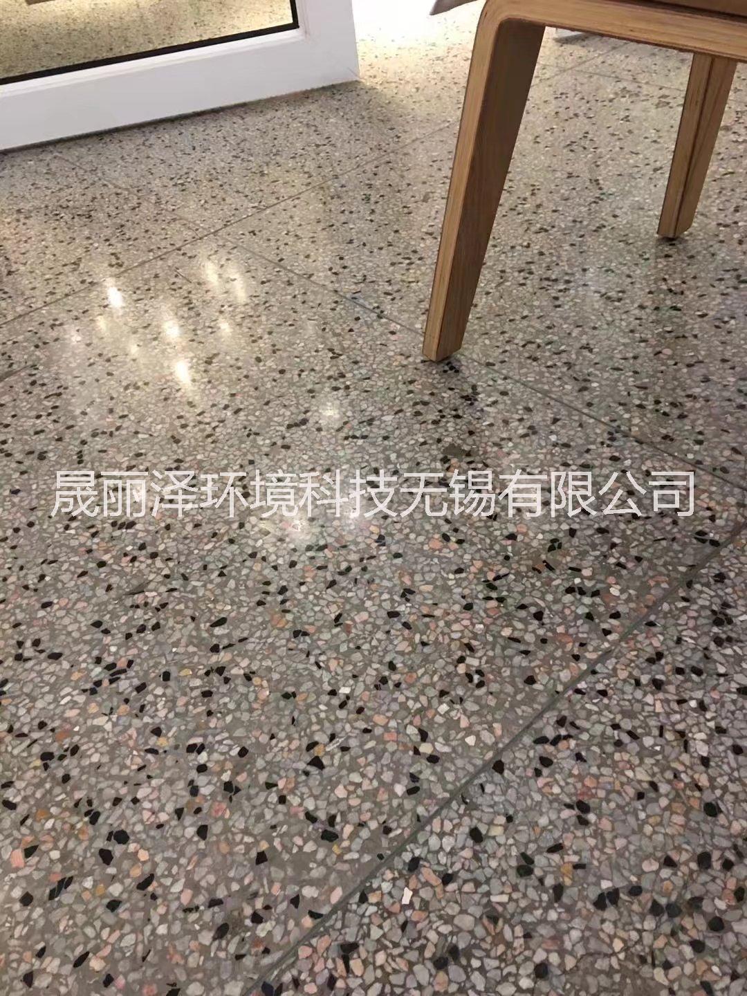 防靜電水磨石地坪 環(huán)保地面