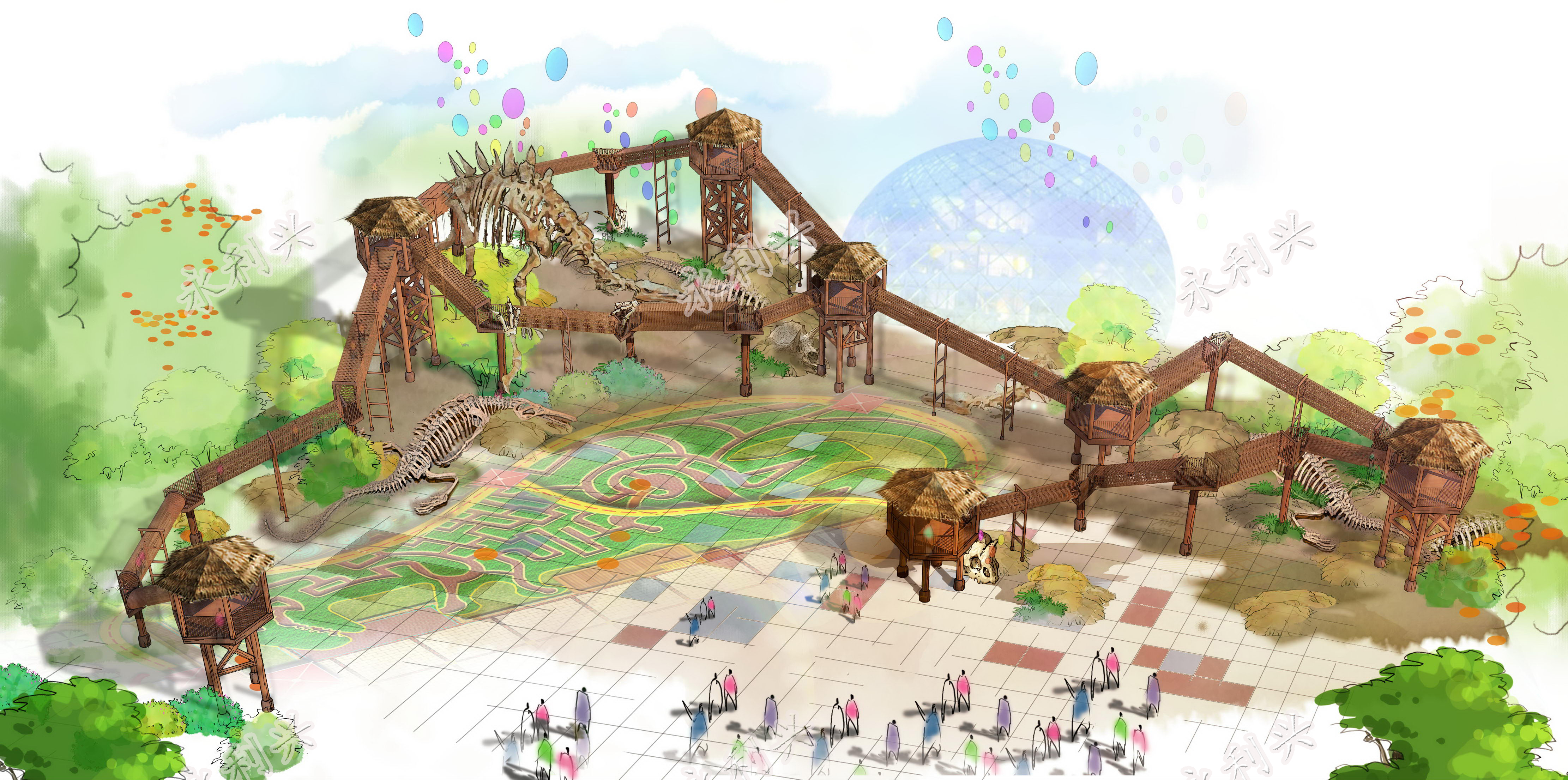 天空步道 兒童拓展運(yùn)動(dòng)樂(lè)園天空步 天空步道?兒童拓展運(yùn)動(dòng)樂(lè)園天空步