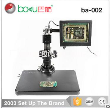 巴酷BA-002視頻電子手機(jī)主板維修顯微鏡VGA視頻可以倒置珠寶鑒定 巴酷BA-002視頻電子主板維修 巴酷BK-002