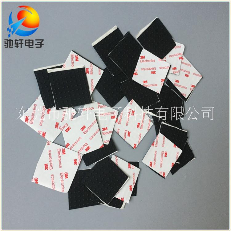 硅膠貼 黑色防滑防碰粒 3.5*1.5