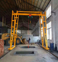 小型龍門吊架 手推龍門架起重機手推龍門吊架 龍門吊架廠家