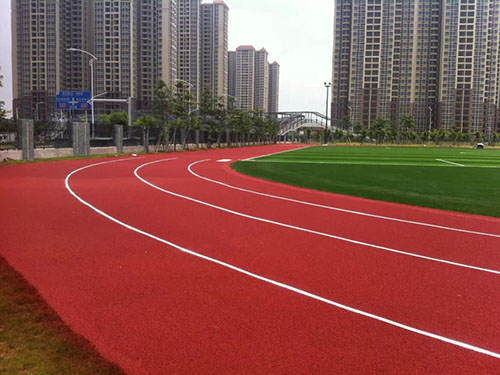 山東塑膠場(chǎng)地施工 環(huán)保塑膠跑道