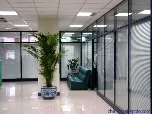 辦公百葉隔斷鋁型材廠家批發(fā)銷售高隔間鋁型材