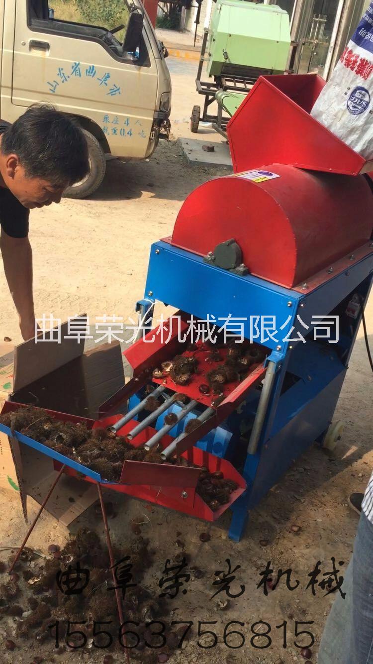 新款板栗脫蓬去毛刺機(jī) 板栗脫蓬剝
