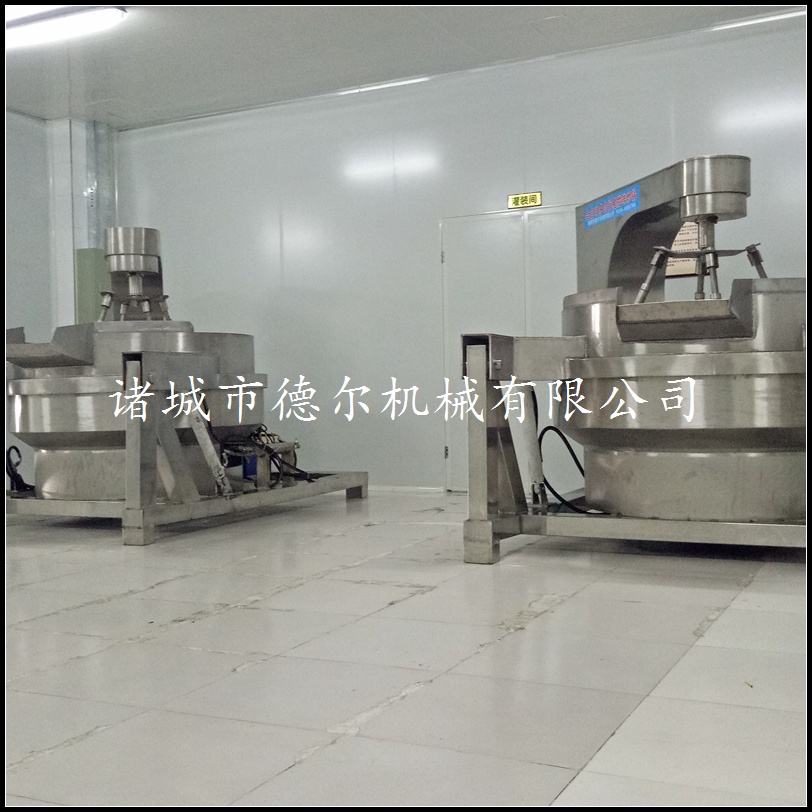 供應 咖喱醬攪拌炒鍋 燃氣加熱行星攪拌鍋 全自動多爪行星攪拌炒鍋