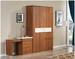 多功能隱形床，分體沙發(fā)隱形床，雙層桌臺隱形床