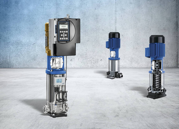 KSB凱士比立式高壓泵Movitec系列Movitec VF 4-7 1.1kw, 2 pole