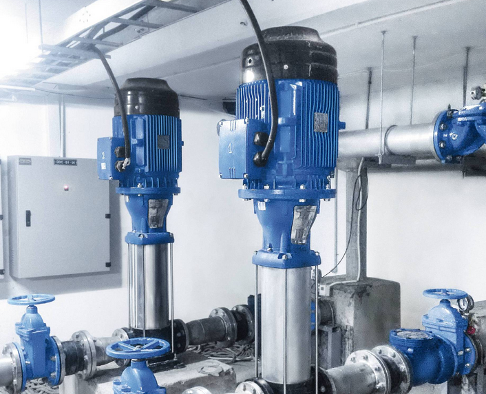 KSB凱士比立式高壓泵Movitec系列Movitec VF 4-7 1.1kw, 2 pole