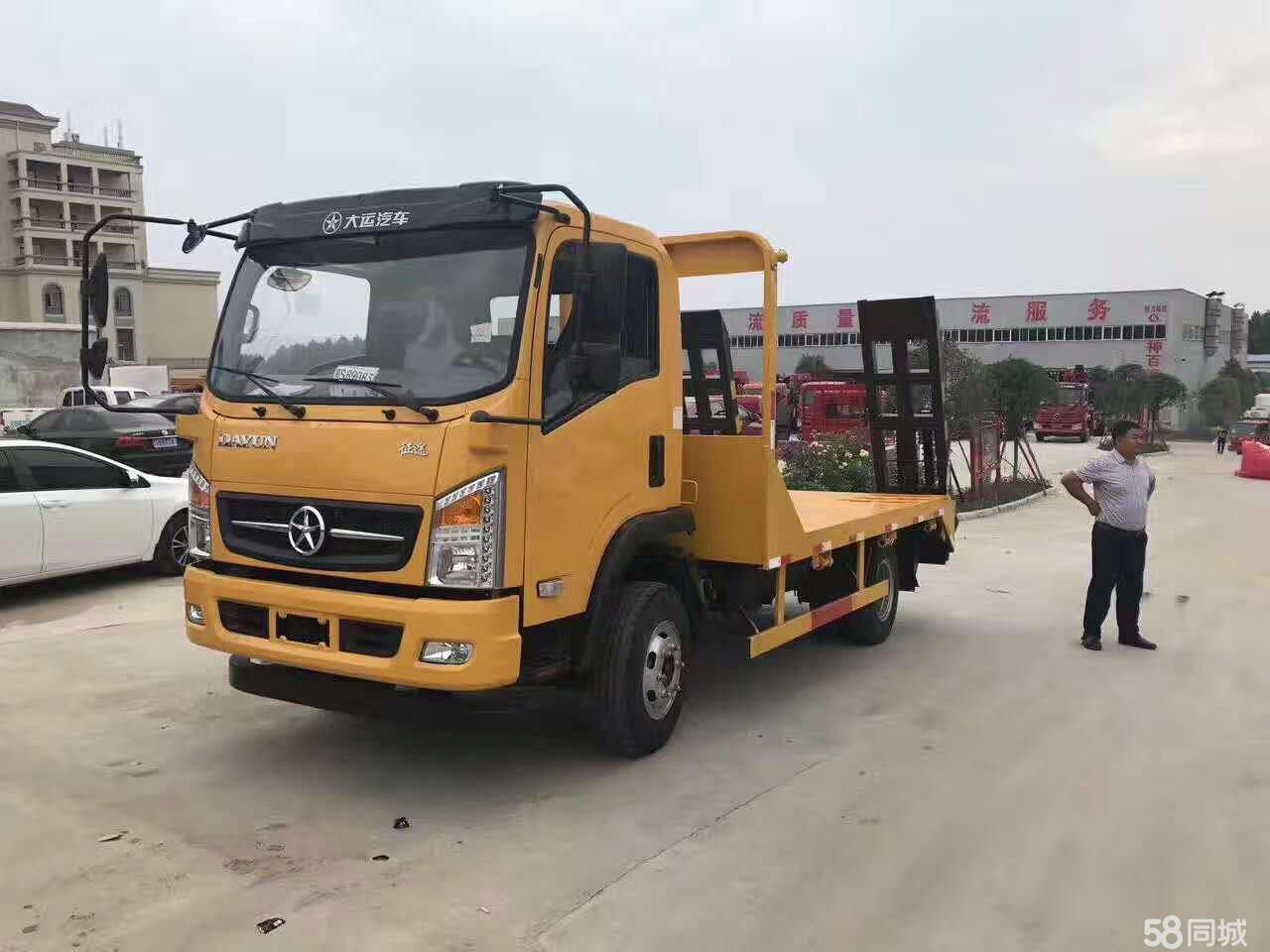 平板車/平板車價格/小型平板車/挖機平板車/ 收割機運輸車廠家