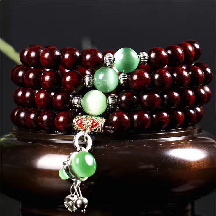 九華山善福6mm*108顆 九華山6mm*108顆小葉紫檀