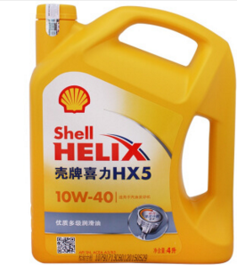 殼牌（Shell）黃喜力汽機(jī)油殼牌（Shell）黃喜力礦物質(zhì)機(jī)油 Helix HX5 10W-40 SN級(jí) 4L