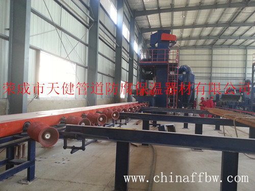 管道多管外拋丸生產(chǎn)線 管道多管外拋丸除銹生產(chǎn)線