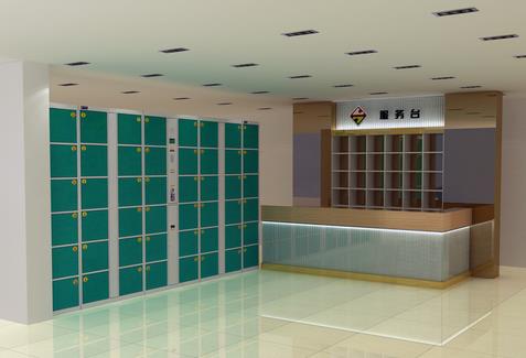 超市電子存包柜 圖書(shū)館咖啡店存包 超市電子存包柜 定制各種存包柜