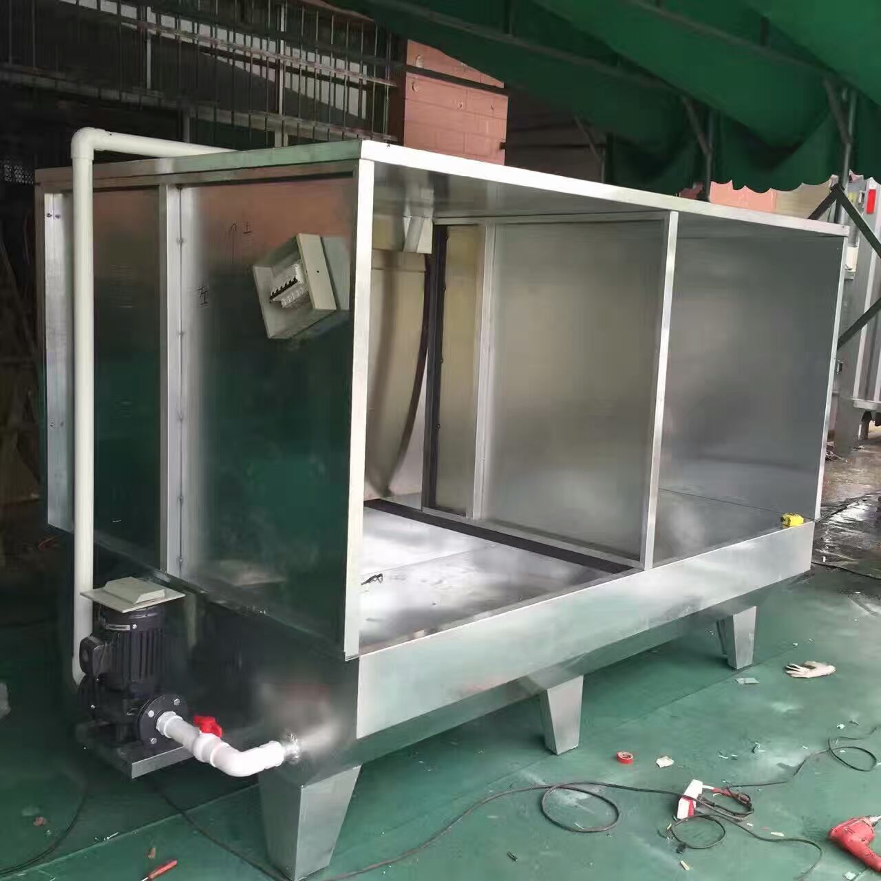 水簾柜 噴油漆柜  單雙工位水簾柜