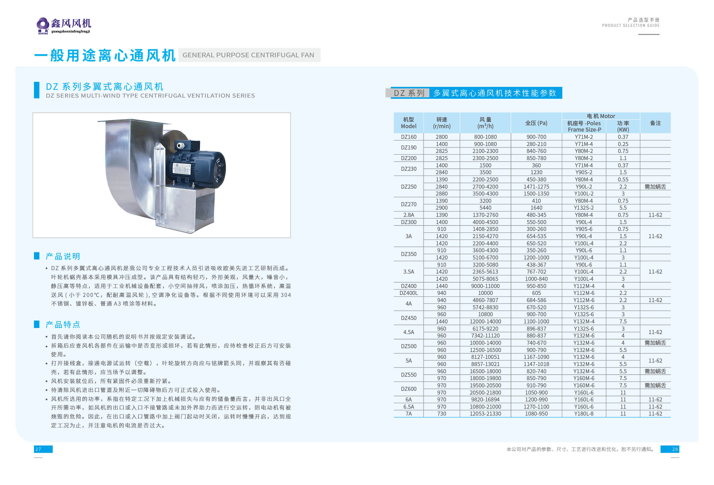 不銹鋼風(fēng)機(jī) 鑫風(fēng)風(fēng)機(jī) 多翼式離心通風(fēng)機(jī)廠家 四川風(fēng)機(jī)