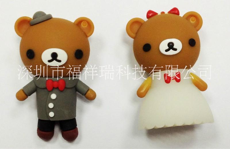 卡通U盤動(dòng)物U盤卡通軟膠U盤創(chuàng)意U盤卡通迷你U盤