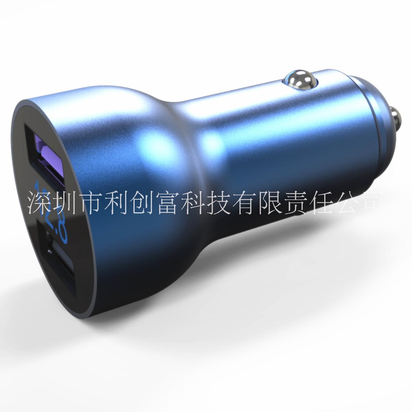 汽車電瓶電壓顯示車充