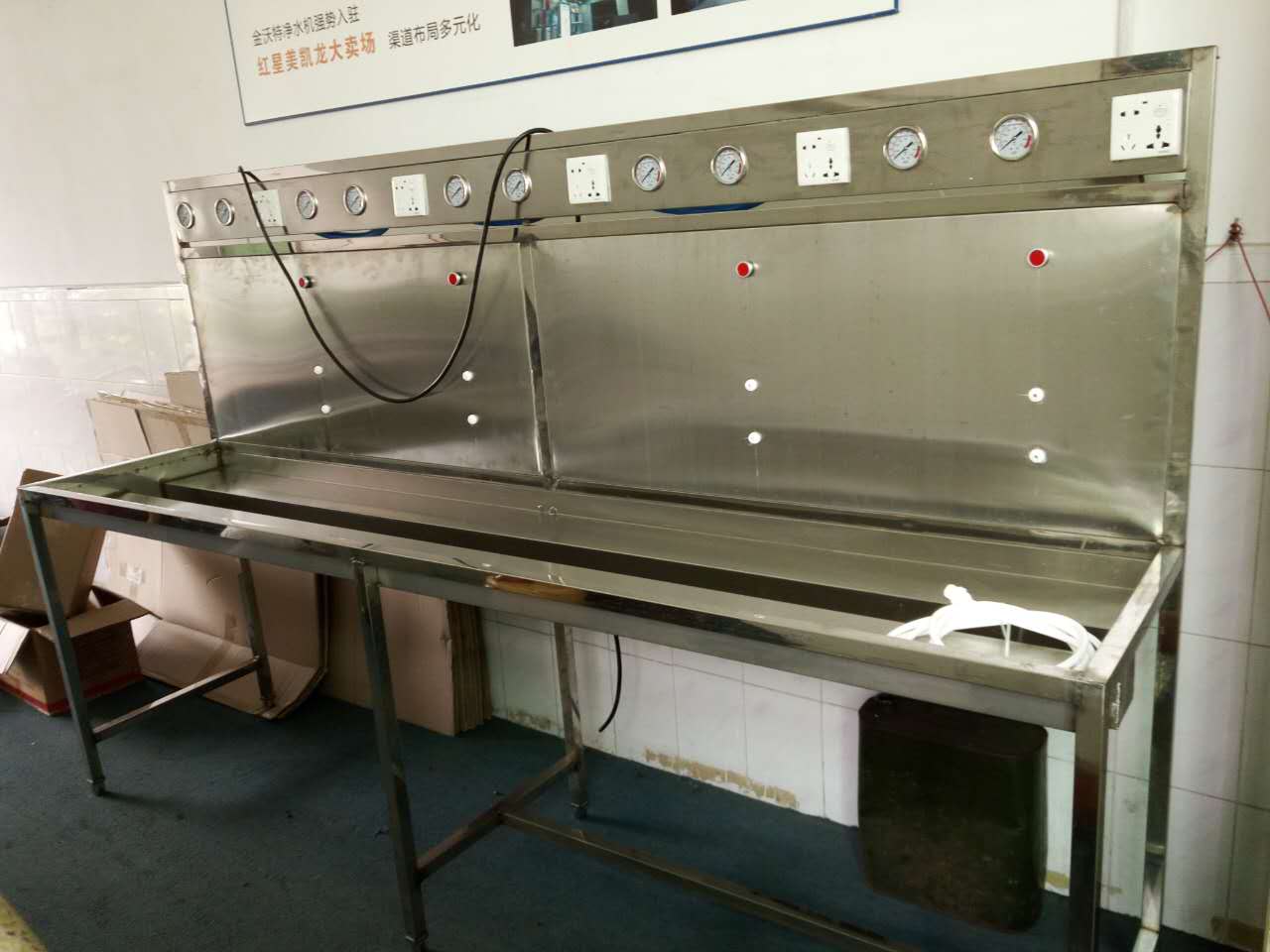 凈水器測試臺 RO純水機測試工作臺 深圳凈水器廠家必備測試臺