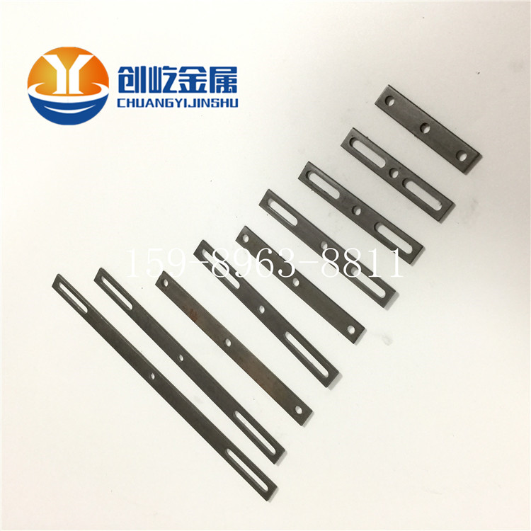 不銹鋼沖壓件彈片配件鐵條三孔鐵條 自動線治具