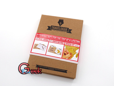 GeekFun刮刮旅游日志（含八張旅游刮刮地圖）TRAVELOGUE