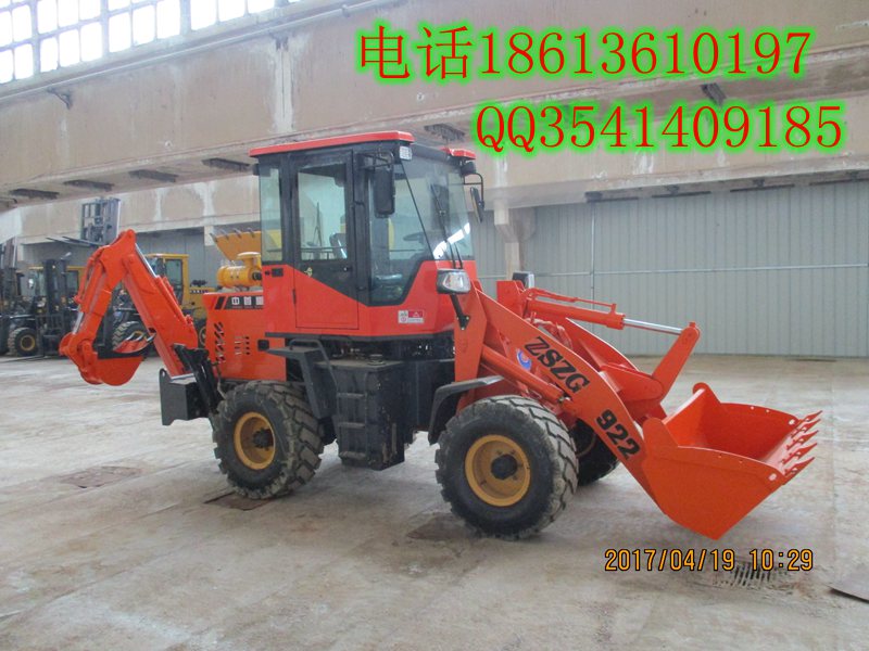 中首重工兩頭忙裝載機前鏟后挖鏟車多用廠家定做圖片