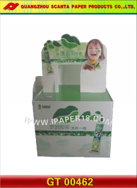 設(shè)計(jì)生產(chǎn)紙堆頭/紙貨架/紙展架