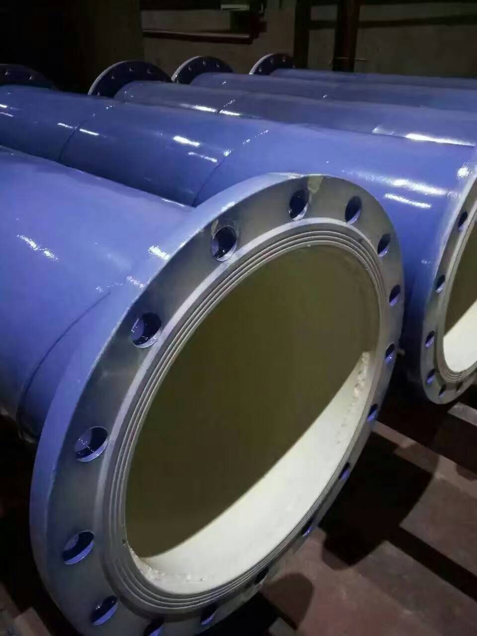 供應(yīng)盛滄DN200法蘭式涂塑鋼管