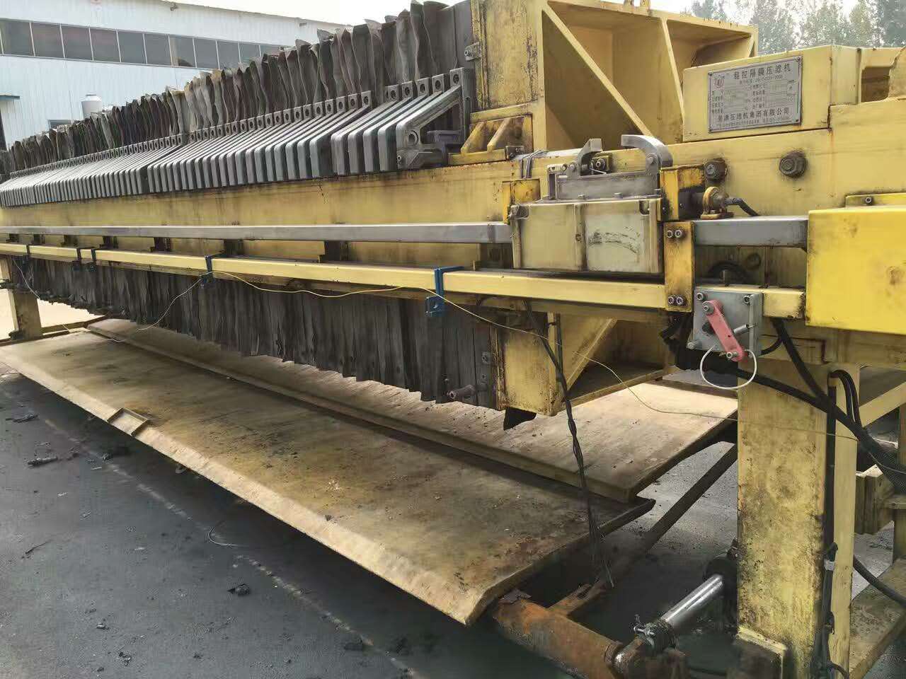 轉(zhuǎn)讓二手壓濾機(jī) 轉(zhuǎn)讓二手200平方500平壓濾機(jī)