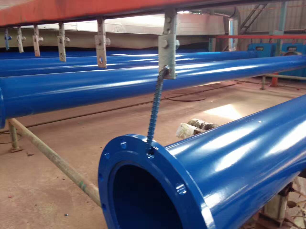 供應(yīng)盛滄DN200法蘭式涂塑鋼管