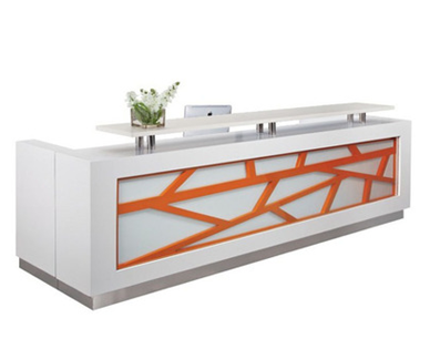 白色烤漆大理石條紋辦公前臺(tái) 辦公前臺(tái)供應(yīng)商 辦公前臺(tái)批發(fā) 辦公前臺(tái)廠家