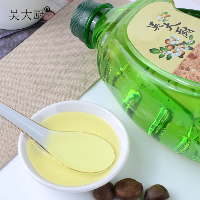 吳大廚山茶油2L野茶籽油食用油孕婦寶寶月子油農(nóng)家純茶油植物油