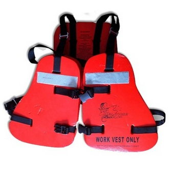 三片式工作救生衣三片式救生衣 海上石油平臺救生衣 特殊救生衣